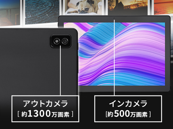 IRIS OHYAMA LUCA 本体 64GB WiFiモデル ブラック419 タブレット TE081N1|LUCA|アイリスオーヤマ