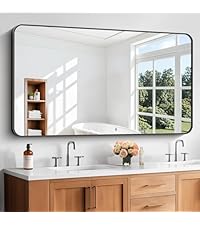 「ｙｕｍｉ」Mirror 55×200cm Amazon.com: CIVENO Bathroom Mirror, 55 x 36 inch Black