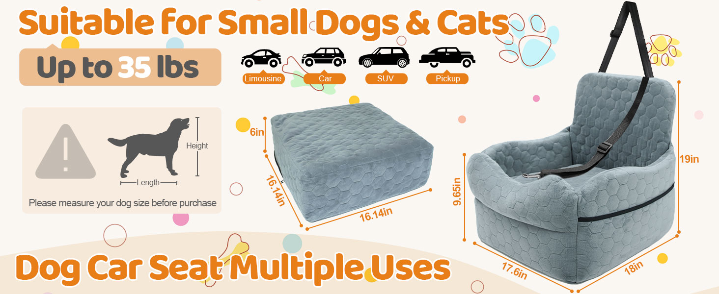 dog booster seats for small dogs