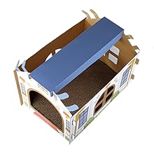 Ensamblaje de casa de gato paso 3