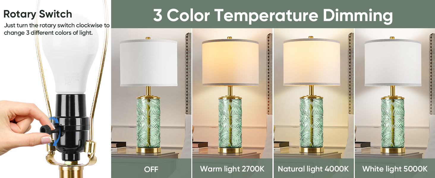 green glass table lamp 2