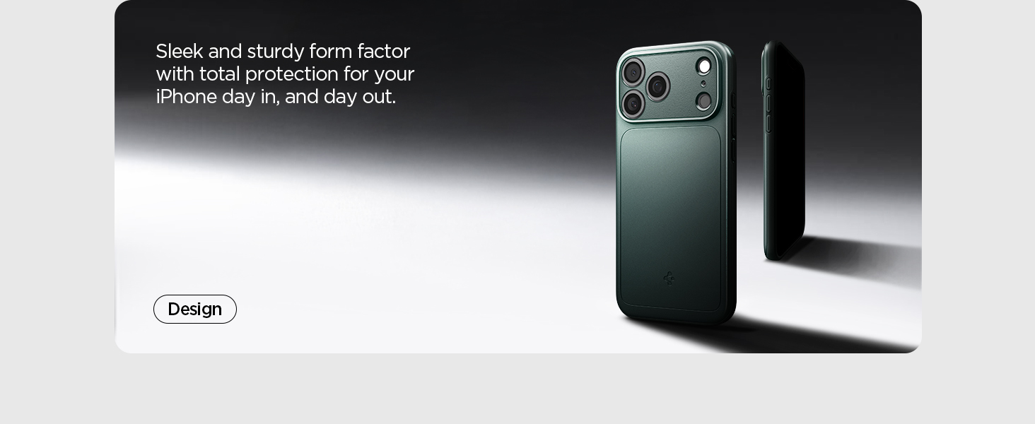 Text reads 'iPhone 17 Air, 20FT front range, 4500+ shot limit'. Marketing image showing iPhone camera specifications with blue lighting effects and technical overlay graphics.