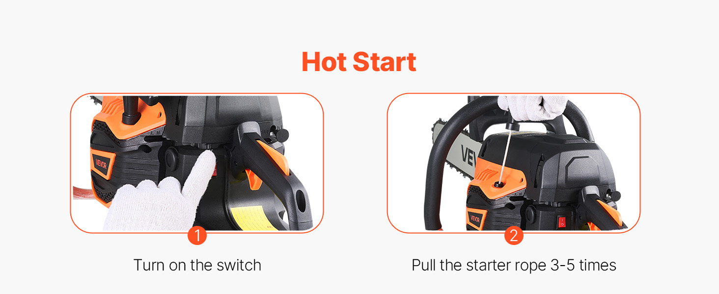 chain saws gas power