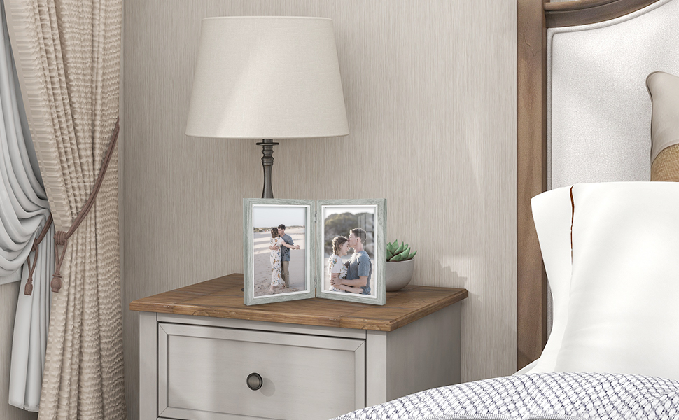 写真立て はがき 2面