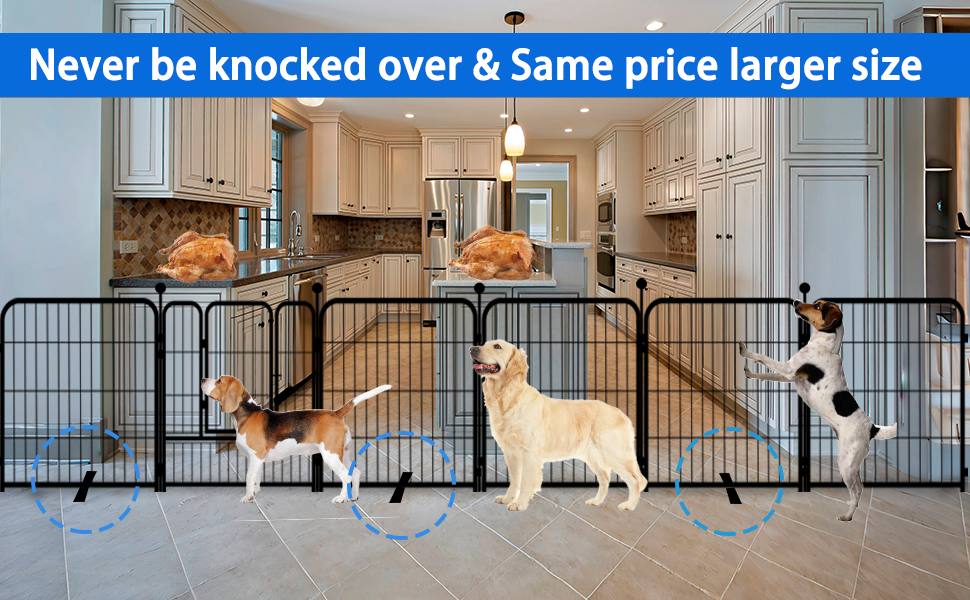 Amazon.com: GXSDJ Metal Dog Playpen,Dog Fence Exercise Pen