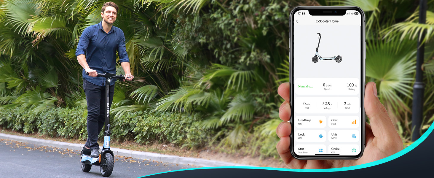 Electric Scooter Smart APP Control