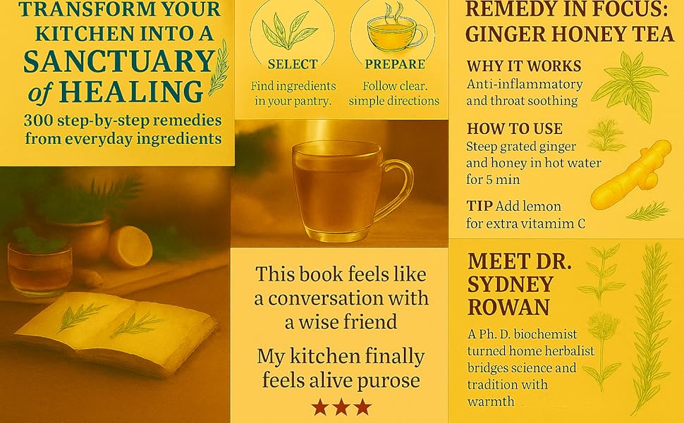 This book is your pathway to transform your kitchen into a wellness sanctuary