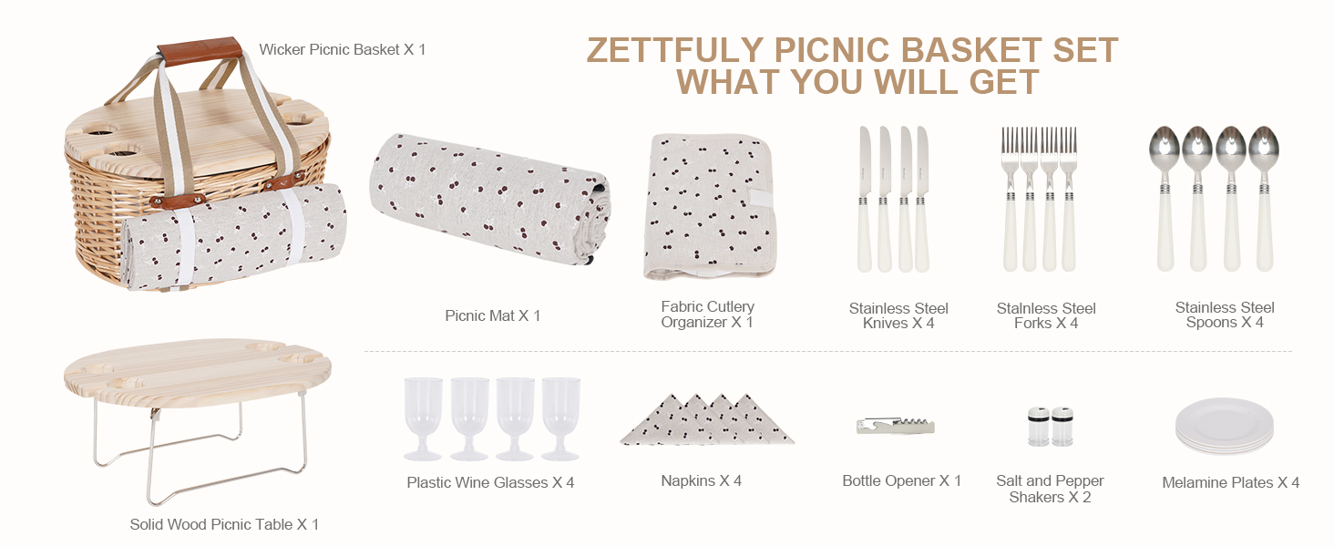 picnic basket  set