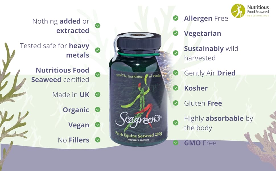 Seagreens benefits