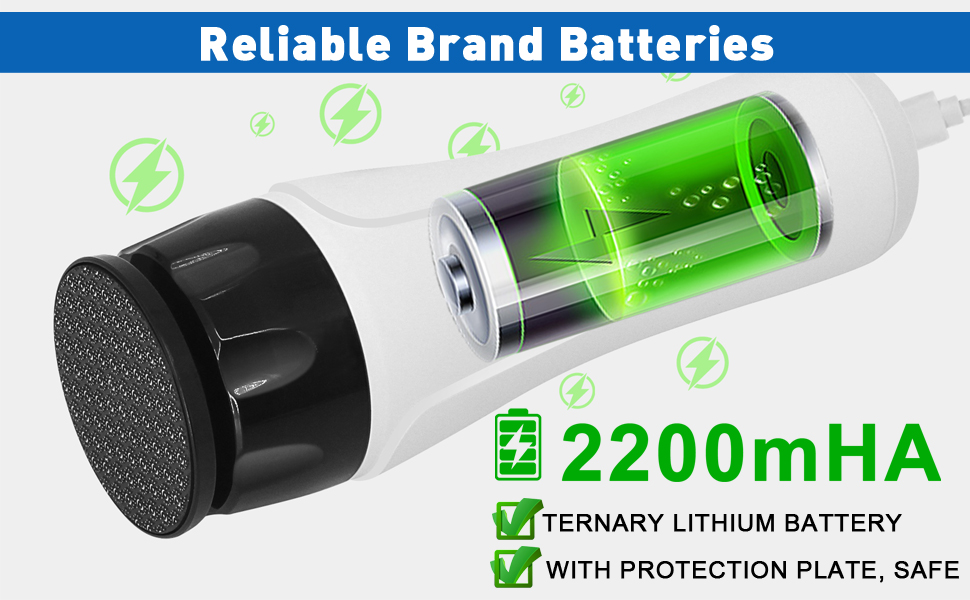 rechargeable foot callus remover