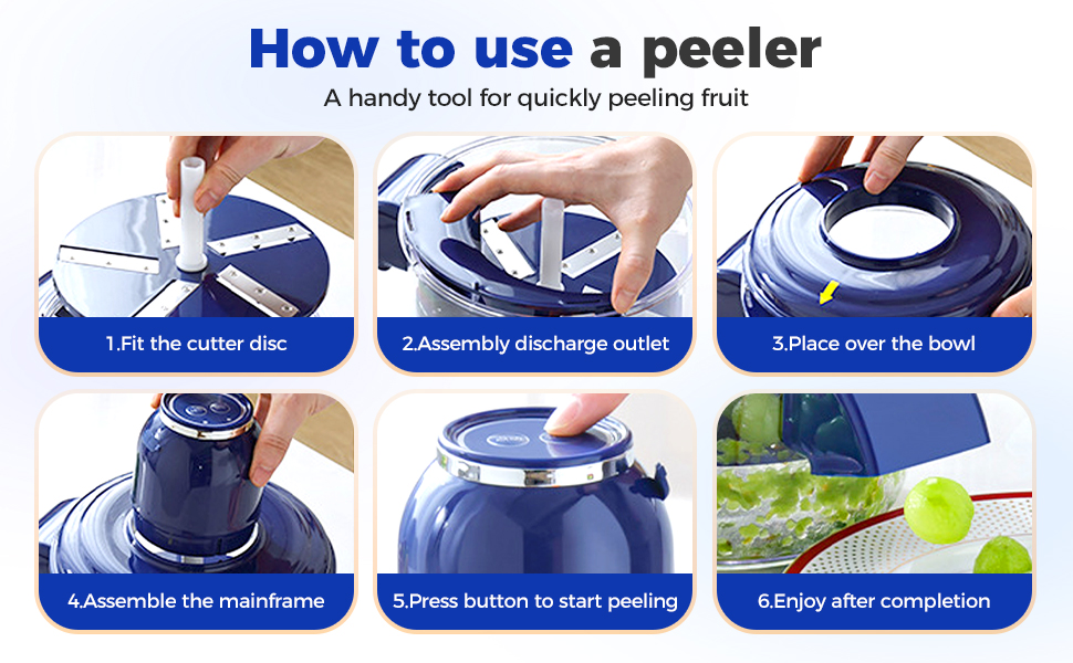 Electric Grape Peeling Machine