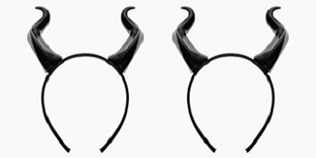 Halloween horn headband