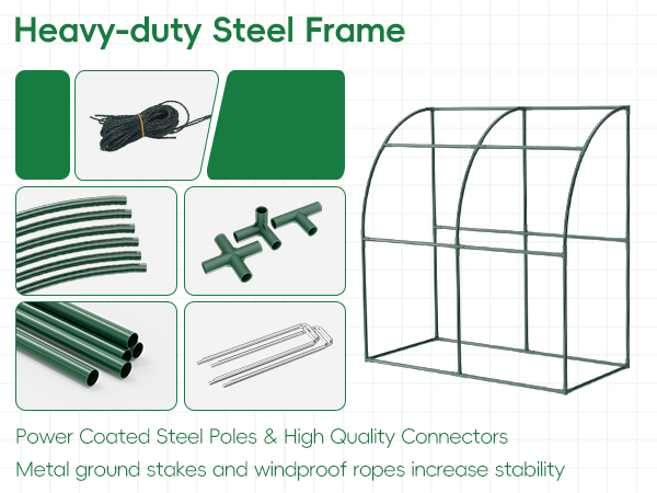 Amazon.com : SPECILITE 79” x 40” x 83” Lean to Greenhouse