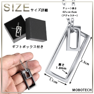 Amazon | [MOBOTECH] ネックレス メンズ ネックレスチェーン