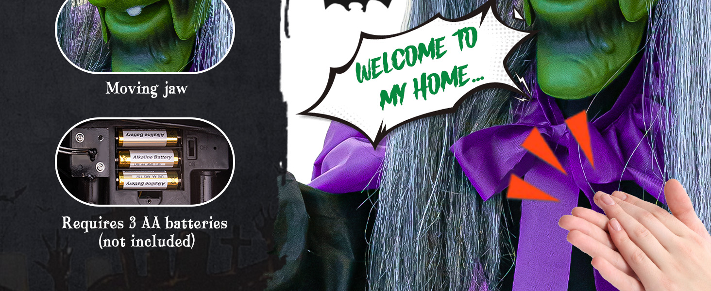 SOUND &amp; TOUCH ACTIVATED