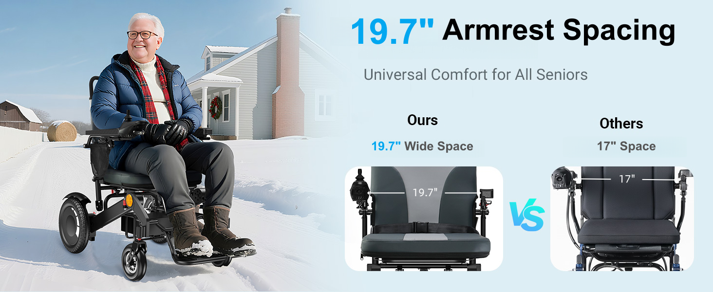 lightweight electric wheelchair