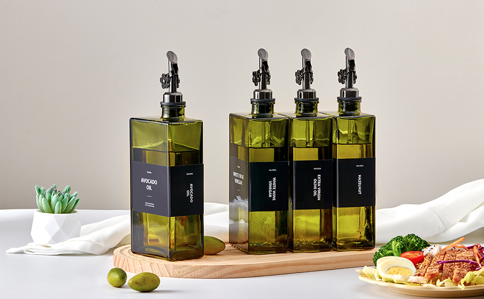 Oil dispenser bottles