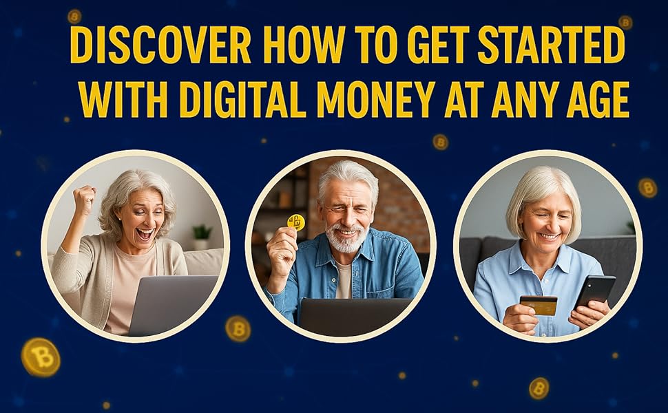 three older individuals celebrating how to get started with crypto currency