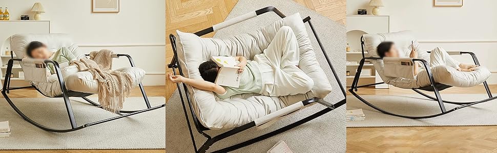Intuitively feel the different rocking chair experience