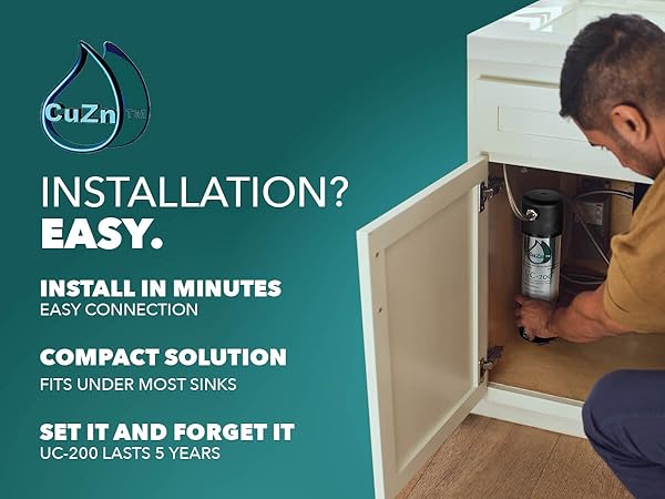 Installation in minutes