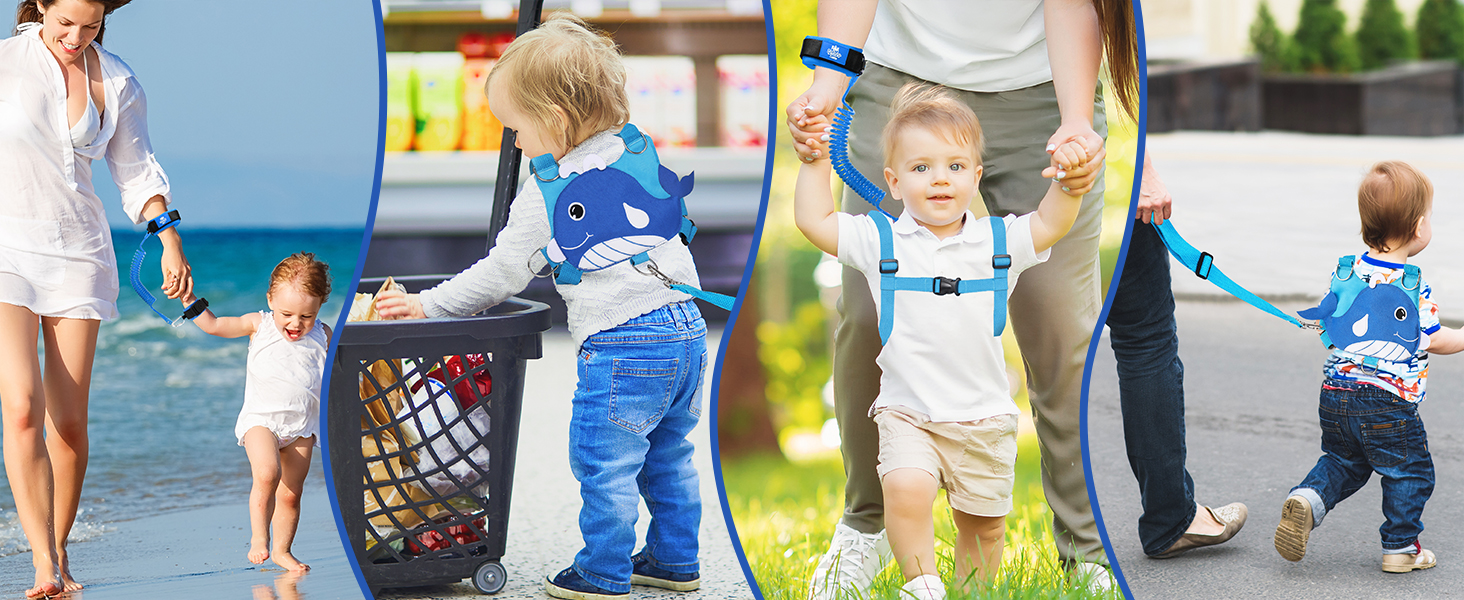 Lehoo Castle Toddler Leash for Walking, Baby Leashes for Toddlers 4in