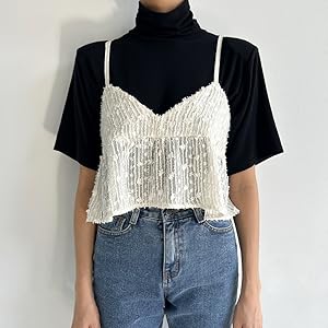 HARE レースレイヤーキャミビスチェ　シルバー　キャミソール　タンクトップ レースレイヤーキャミビスチェ(HARE)（キャミソール）｜HARE