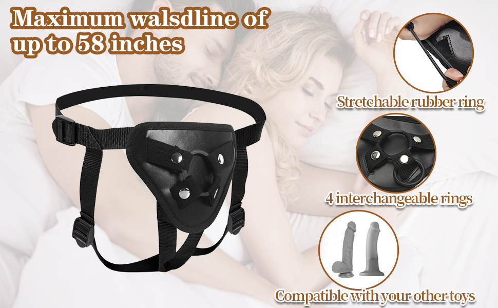 strap on dildo harness wearable strapon harness couples lesbian pegging adult sex toy