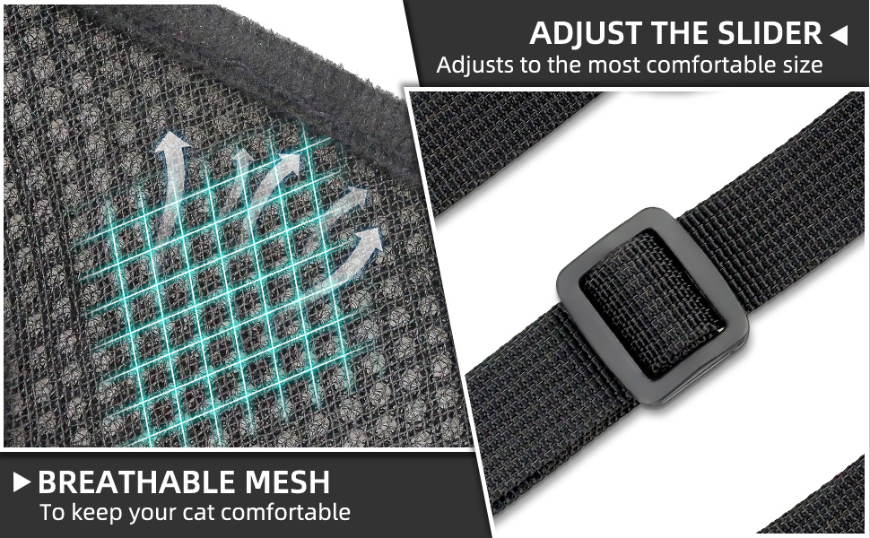 Pet Supplies AirTag Cat Harness and Leash for Walking, Integrated Cat Vest with 100