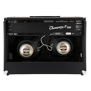 Fender Champion II 100, Combo Guitar Amp, 100W, Suitable For Electric Guitar, More Power, Upgraded Effects and Amp Models, Black/Silver 5 Champion II