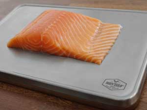 Defrost frozen food on the board.