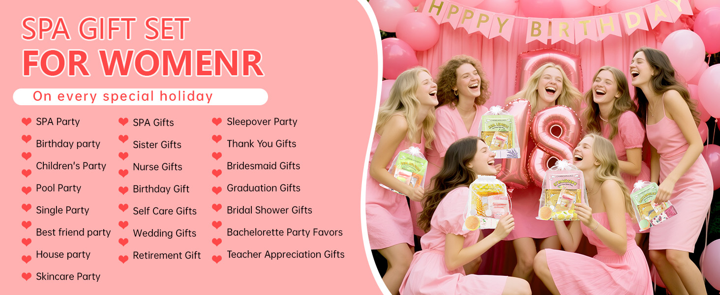 SPA GIFT SET FOR WOMENR