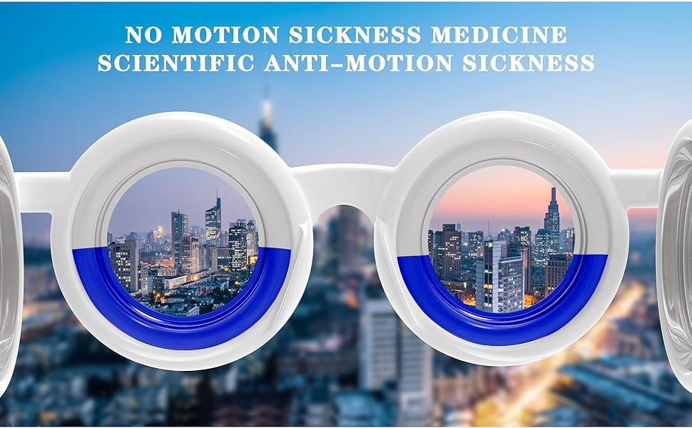 motion sickness glasses