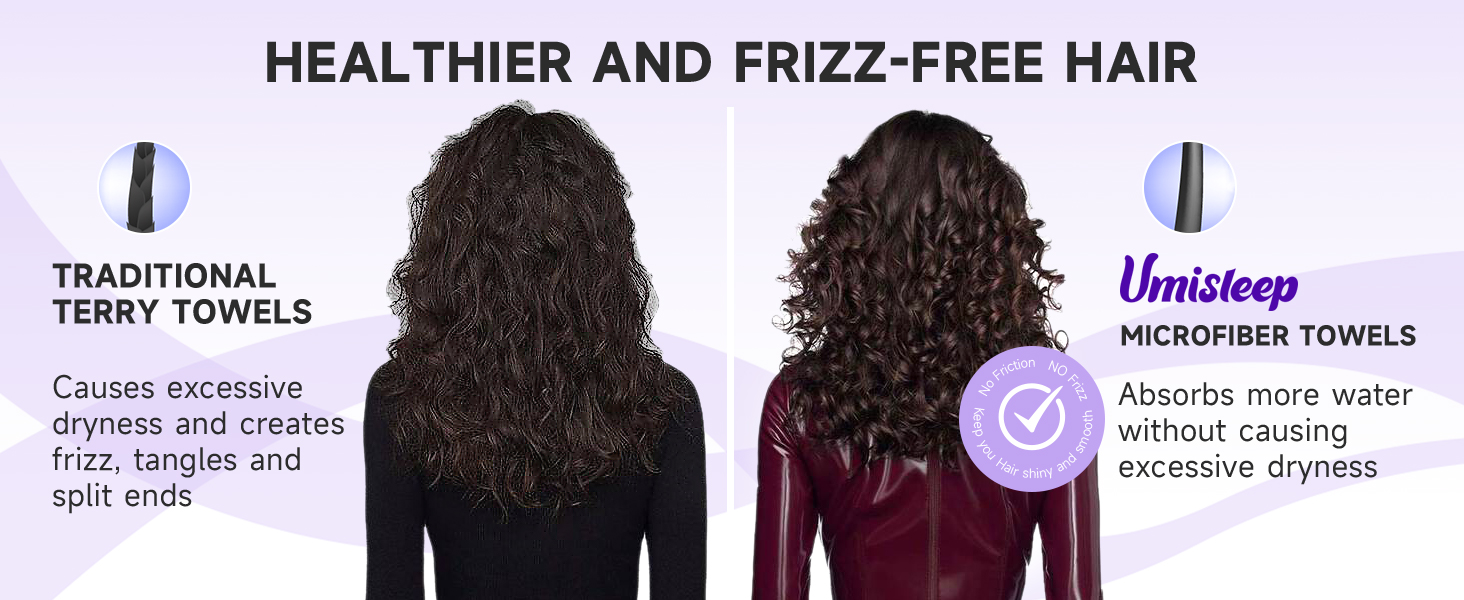 curly hair towel anti frizz