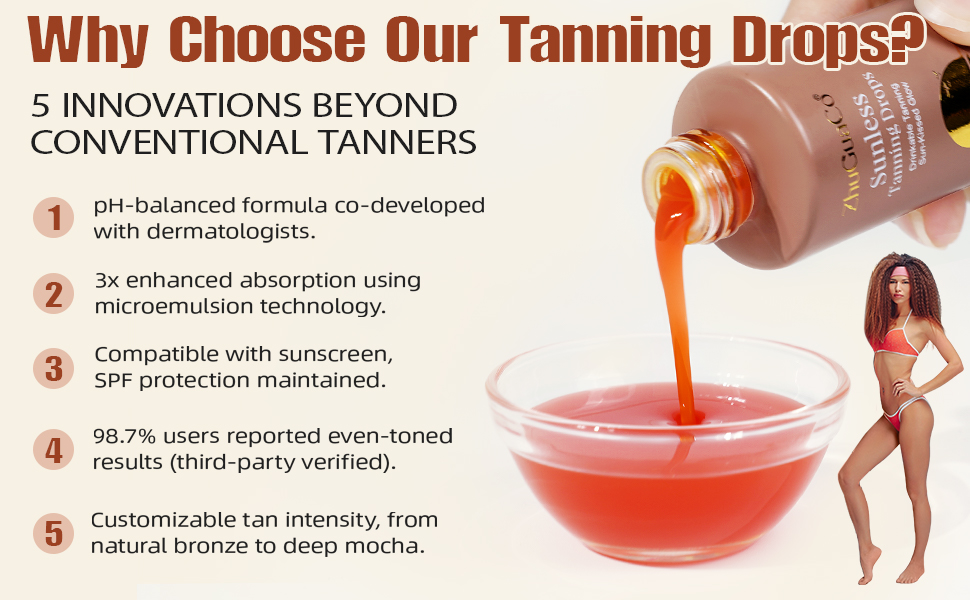 bräunungstropfen zum einnehmen
