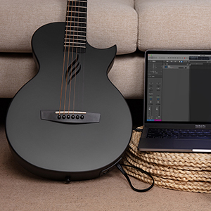 【ダンシャリ】Enya Nova Go SP1カーボンアコースティック Nova Go Sp1: Carbon Fiber Electric Acoustic Travel Guitar