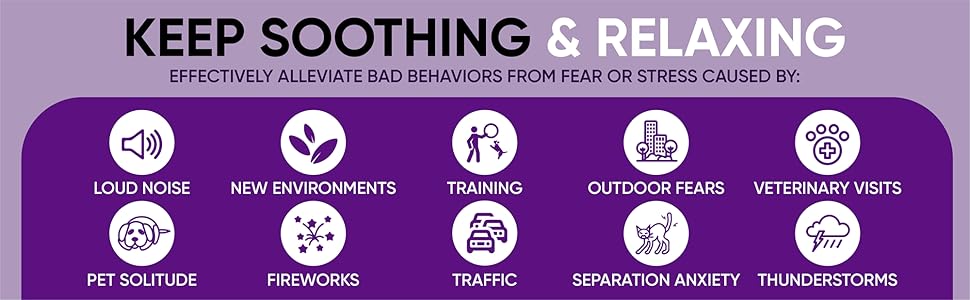 Pheromone Dog Calming Collars