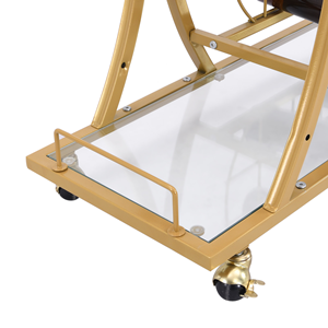 rolling bar carts on wheels