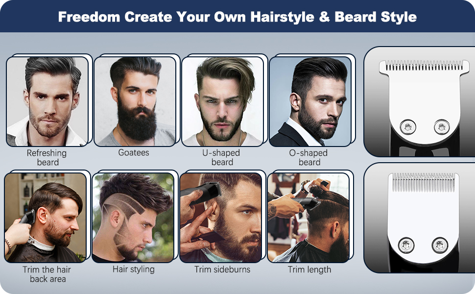 Beard Trimmer for Men