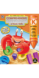 Comprehensive Curriculum of Basic Skills Kindergarten Workbooks All Subjects