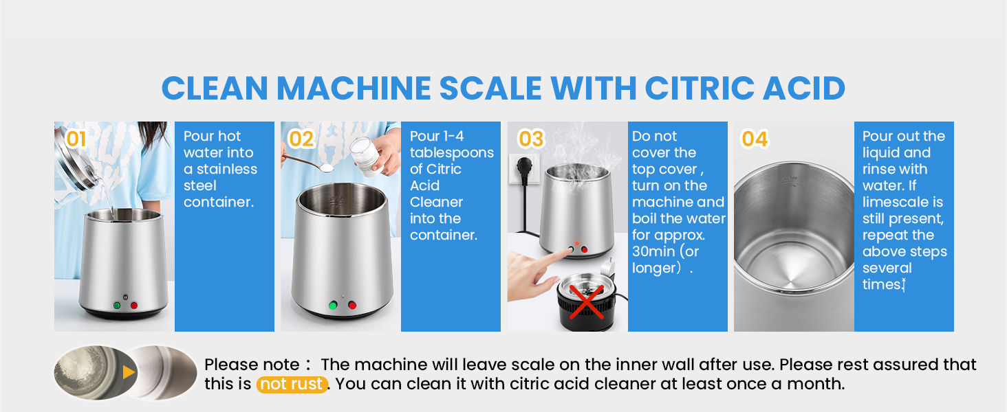 Machine Cleaning Methods