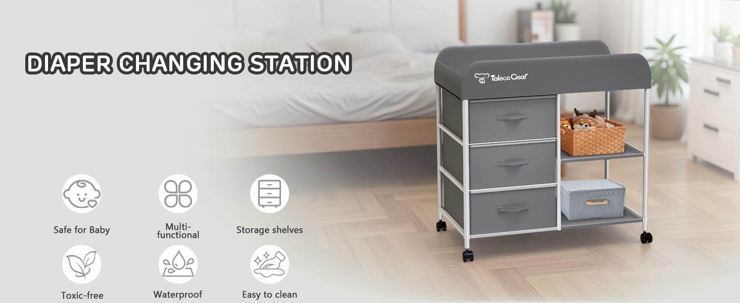 baby changing table