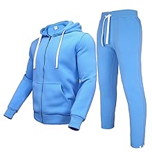 light blue tracksuits men