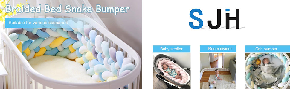 Braided Cot Bumper