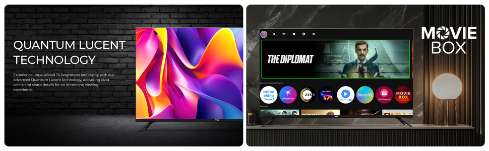 vw led tv, led tv, 32 inch led tv, vw 32 inch tv, 32 qled tv, vw qled tv