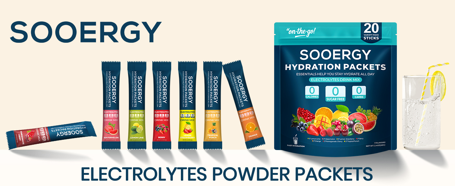 ELECTROLYTES POWDER PACKETS