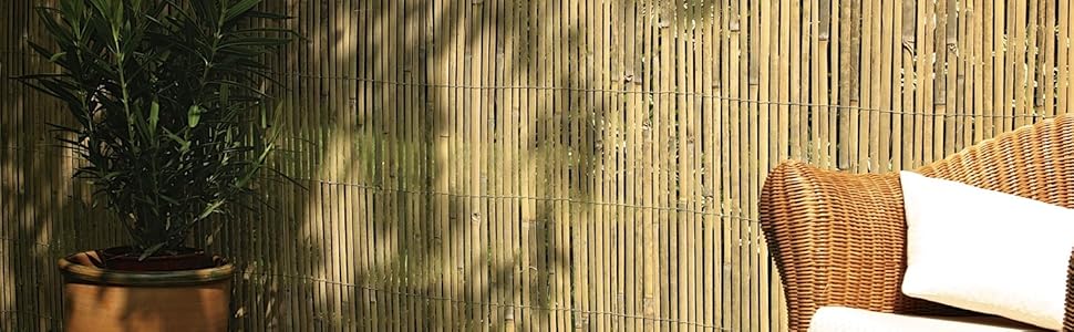 Natura Split Bamboo Fencing