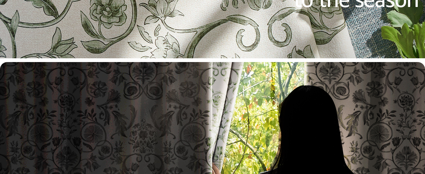 jinchan room darkening curtains