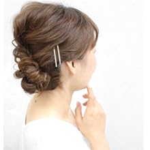 Amazon.co.jp: 【 ヘアピン 】 ソンデ / 2本セット ストーン