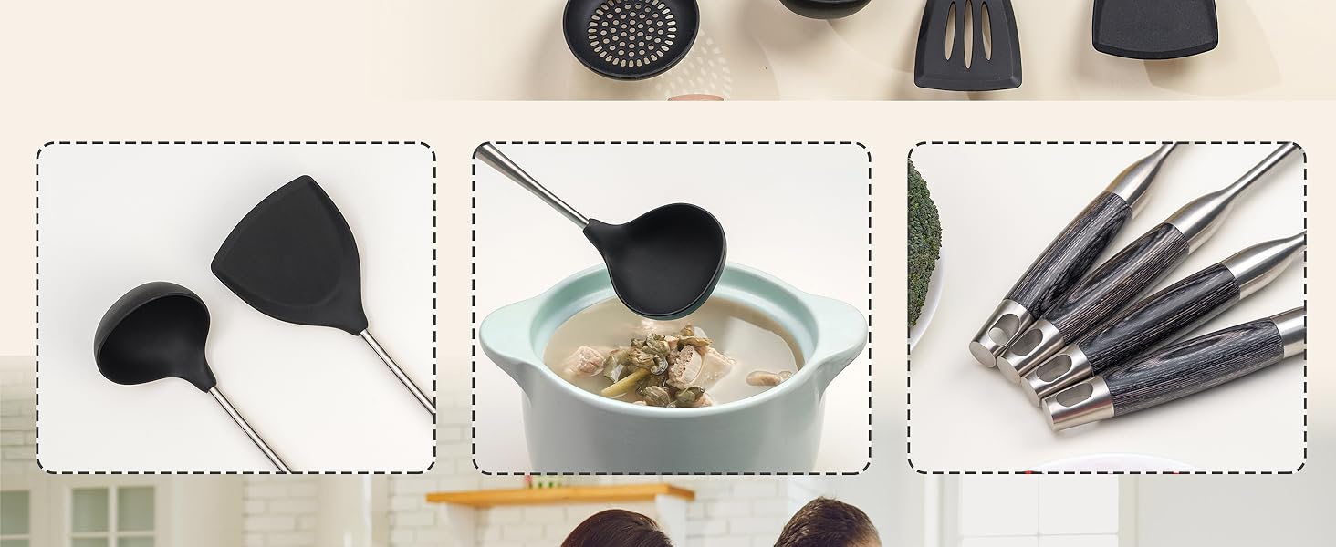 Non Stick Heat-Resistant Cooking Utensils