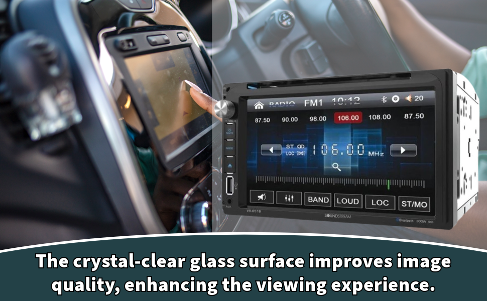 Amazon.com: Soundstream VR-651B 7 Inch Double Din